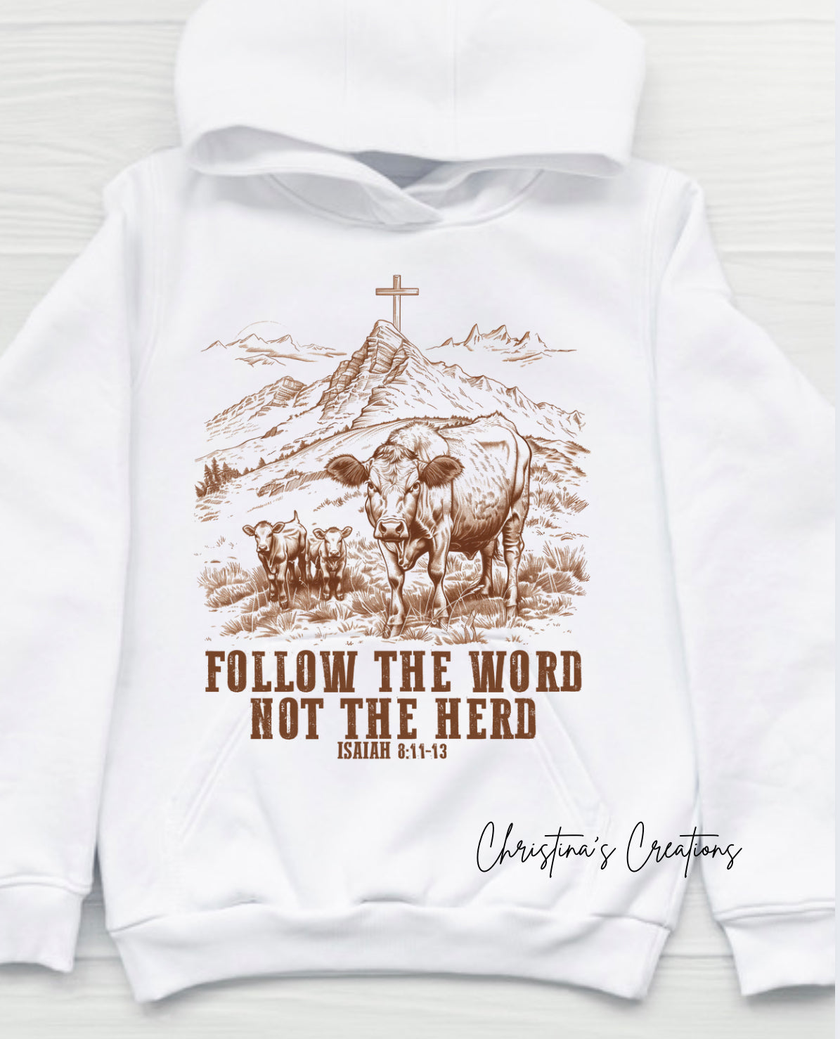Follow the word Hoodie