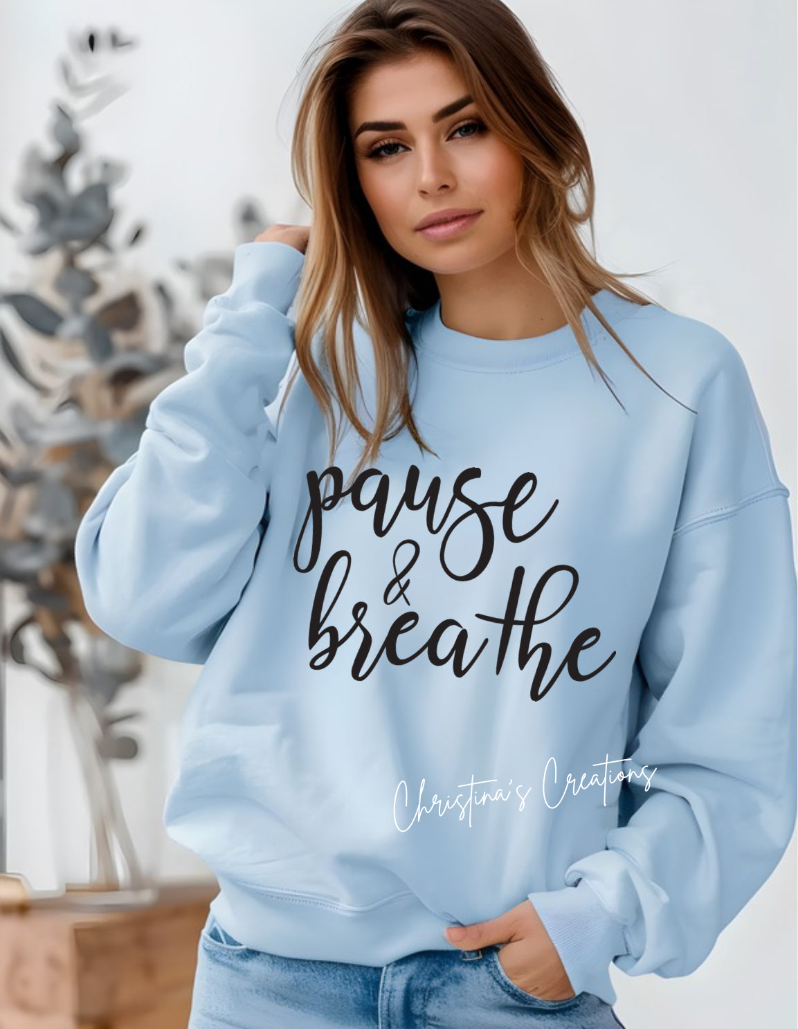 Women Inspiring Sweater