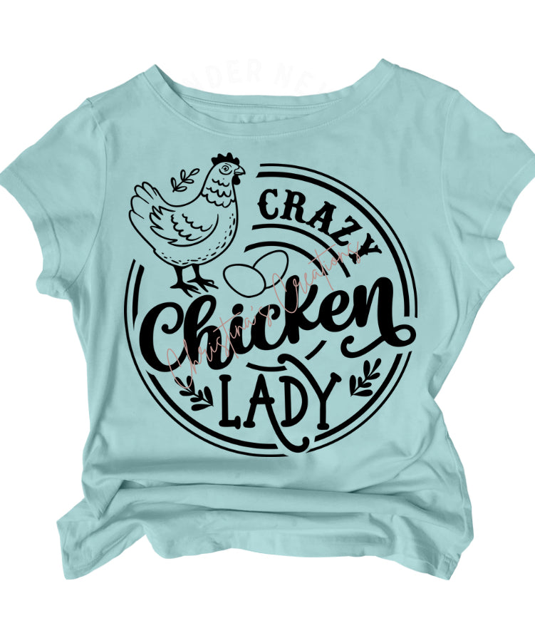 Women’s Crazy Chicken Lady