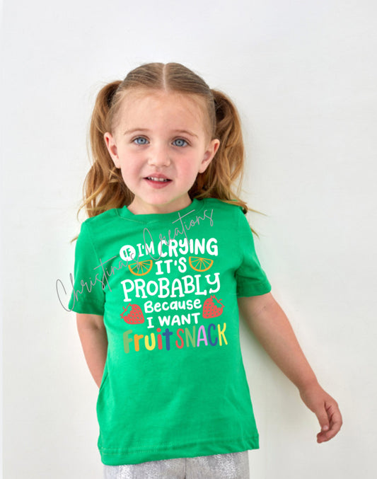 Kids Fruit Snack Tee