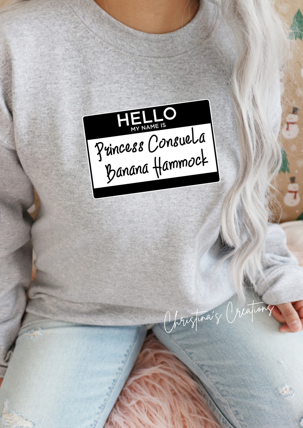 Women’s Name Tag Sweater
