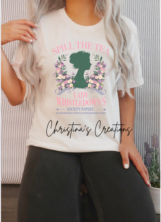 Women’s Spill the tea T-shirt