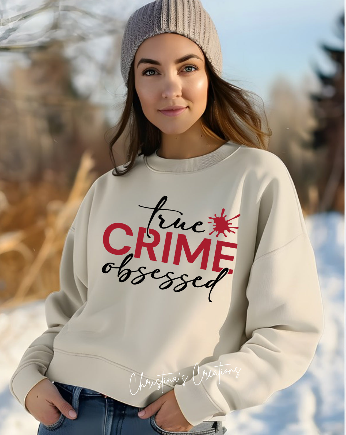 Women’s True Crime Sweater