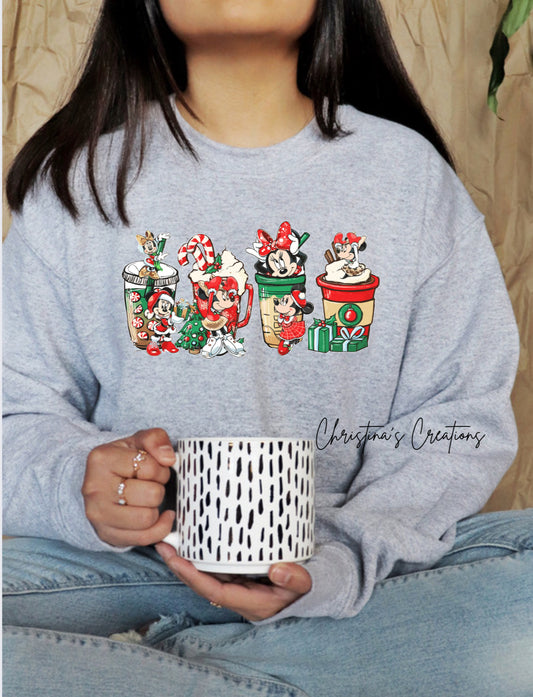Women’s Disney coffee sweater
