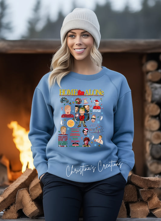 Women’s Home alone sweater