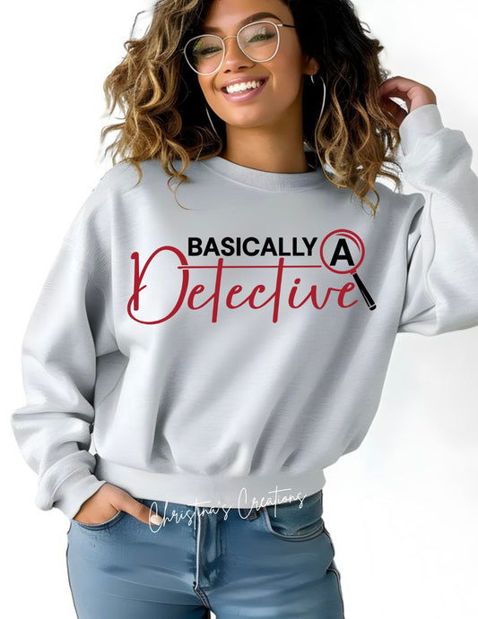 Women’s Basically a detective Sweater