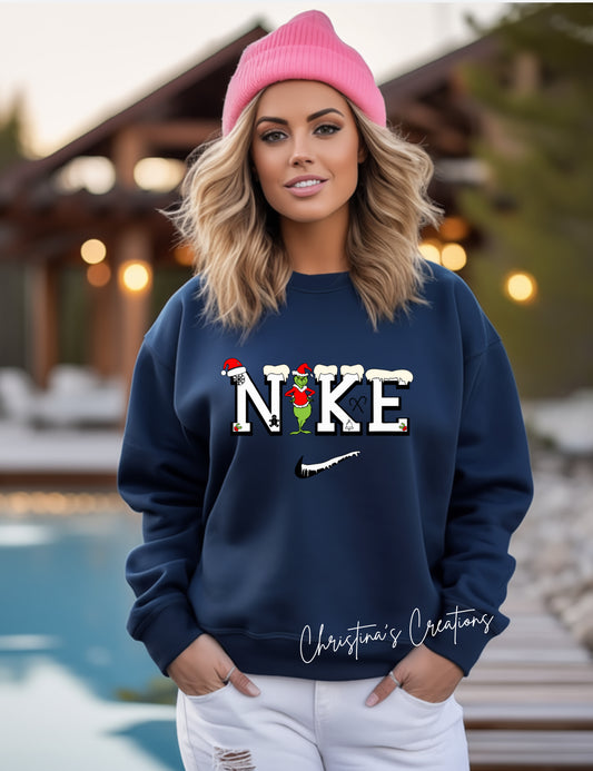 Women’s Grinch Nike Sweater