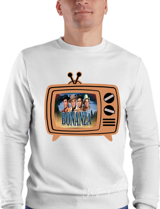 Unisex Vintage TV Sweater